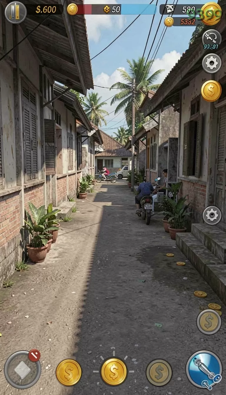 Cuplikan layar NX303 — halaman utama